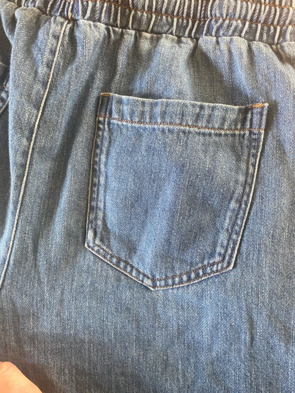 LNA LENNON PANT SOFT DENIM PANT size M pristine condition - Picture 6 of 8